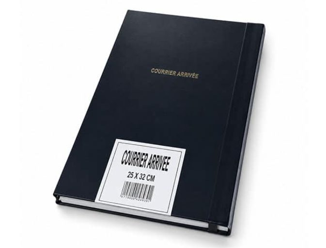 Registre courrier arrivée 200 pages