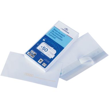 Paquet Enveloppe blanche 11×16 cm (x50p)