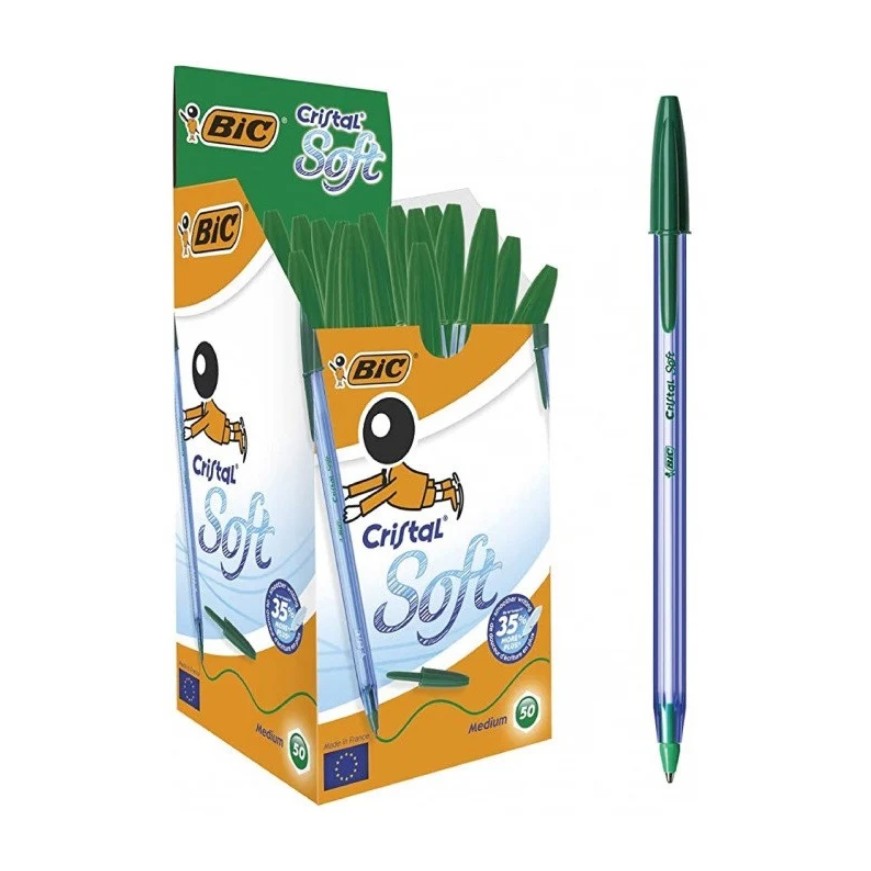 Stylo bille BIC Cristal vert – pièce